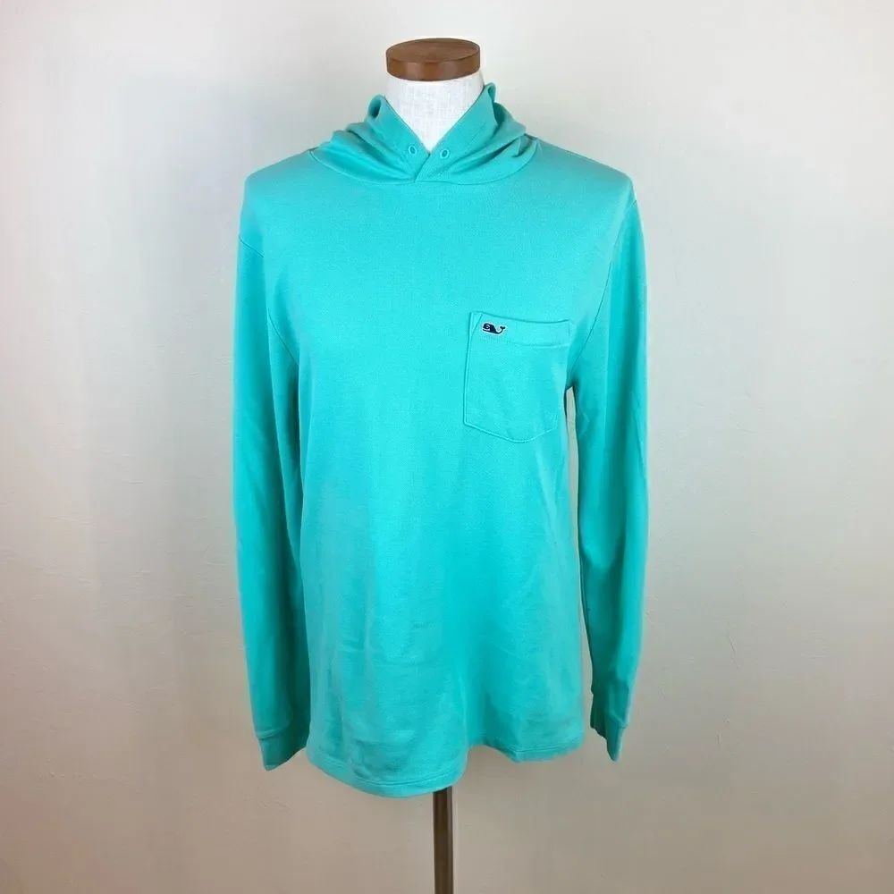 Vineyard Vines Knit Hooded Long Sleeve Shirt